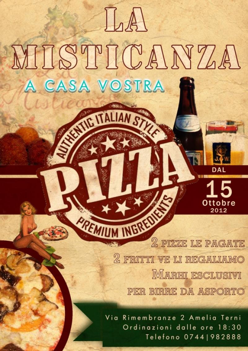 Locandine la misticanza ristorante amelia Umbria