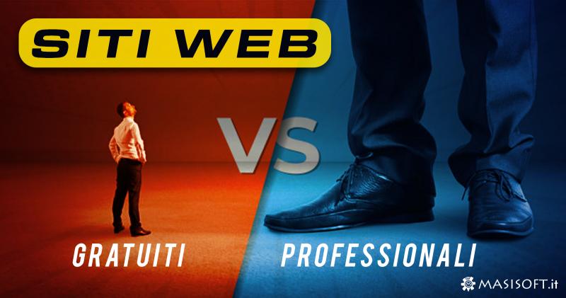 E' meglio un sito web gratuito o professionale a pagamento
