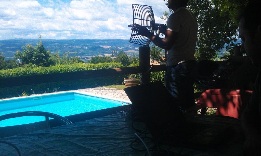Installazione impianto per connessione internet wifi - Antenna 5 GHZ - Terni Perugia Viterbo - Umbria Lazio