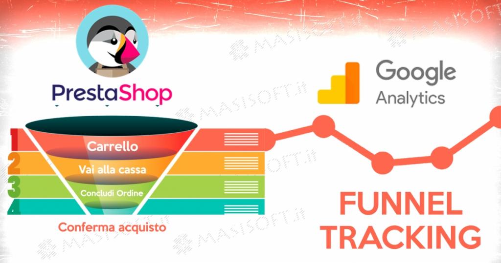 Guida per tracciare il percorso pagamento di Prestashop con Google Analytics